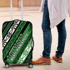 Aotearoa Ngati Maniapoto Luggage Cover New Zealand Maori Tribal Fern Pattern
