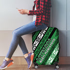 Aotearoa Ngati Maniapoto Luggage Cover New Zealand Maori Tribal Fern Pattern