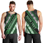 Personalised Aotearoa Ngati Maniapoto Men Tank Top New Zealand Maori Tribal Fern Pattern