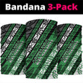 Aotearoa Ngati Maniapoto Neck Gaiter New Zealand Maori Tribal Fern Pattern