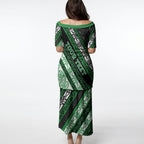 Personalised Aotearoa Ngati Maniapoto Puletasi New Zealand Maori Tribal Fern Pattern