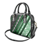 Aotearoa Ngati Maniapoto Shoulder Handbag New Zealand Maori Tribal Fern Pattern