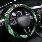 Aotearoa Ngati Maniapoto Steering Wheel Cover New Zealand Maori Tribal Fern Pattern