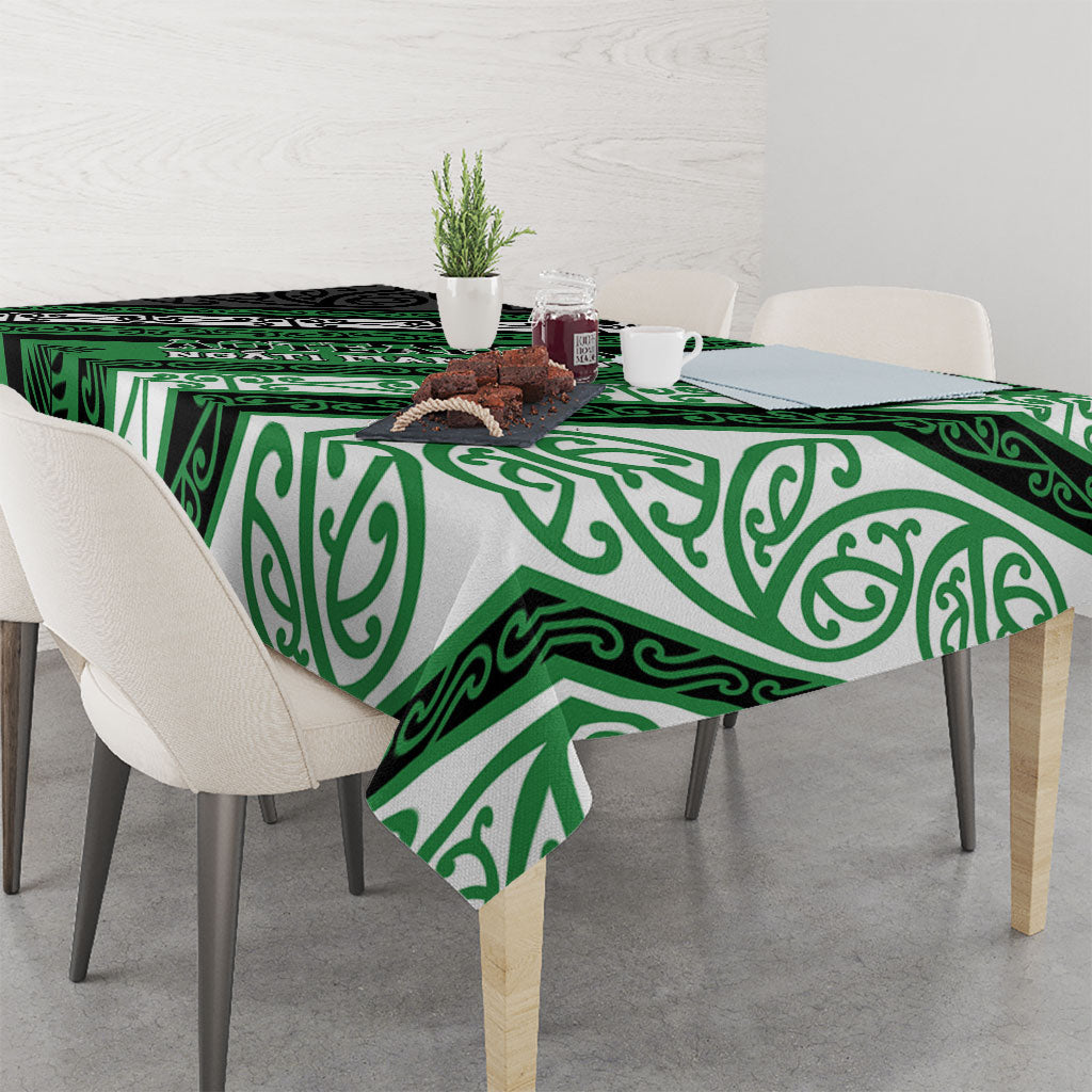Aotearoa Ngati Maniapoto Tablecloth New Zealand Maori Tribal Fern Pattern
