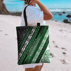 Aotearoa Ngati Maniapoto Tote Bag New Zealand Maori Tribal Fern Pattern
