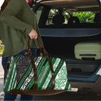 Aotearoa Ngati Maniapoto Travel Bag New Zealand Maori Tribal Fern Pattern