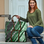 Aotearoa Ngati Maniapoto Travel Bag New Zealand Maori Tribal Fern Pattern