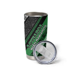 Personalised Aotearoa Ngati Maniapoto Tumbler Cup New Zealand Maori Tribal Fern Pattern