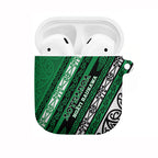 Aotearoa Ngati Raukawa AirPods Case New Zealand Maori Tribal Fern Pattern