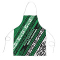 Aotearoa Ngati Raukawa Apron New Zealand Maori Tribal Fern Pattern