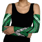 Personalised Aotearoa Ngati Raukawa Arm Sleeves New Zealand Maori Tribal Fern Pattern