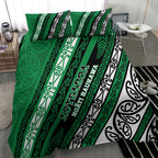 Aotearoa Ngati Raukawa Bedding Set New Zealand Maori Tribal Fern Pattern
