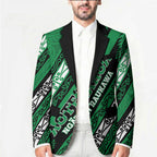 Personalised Aotearoa Ngati Raukawa Blazer New Zealand Maori Tribal Fern Pattern