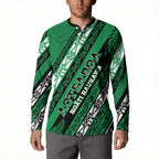 Personalised Aotearoa Ngati Raukawa Button Sweatshirt New Zealand Maori Tribal Fern Pattern