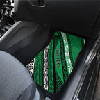 Personalised Aotearoa Ngati Raukawa Car Mats New Zealand Maori Tribal Fern Pattern