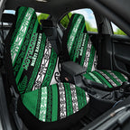 Aotearoa Ngati Raukawa Car Seat Cover New Zealand Maori Tribal Fern Pattern