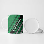 Personalised Aotearoa Ngati Raukawa Ceramic Mug New Zealand Maori Tribal Fern Pattern