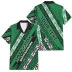 Personalised Aotearoa Ngati Raukawa Family Matching Mermaid Dress and Hawaiian Shirt New Zealand Maori Tribal Fern Pattern