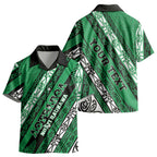 Personalised Aotearoa Ngati Raukawa Kid Hawaiian Shirt New Zealand Maori Tribal Fern Pattern