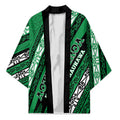 Personalised Aotearoa Ngati Raukawa Kimono New Zealand Maori Tribal Fern Pattern