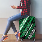 Aotearoa Ngati Raukawa Luggage Cover New Zealand Maori Tribal Fern Pattern