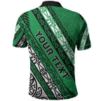 Personalised Aotearoa Ngati Raukawa Polo Shirt New Zealand Maori Tribal Fern Pattern