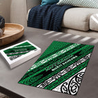 Aotearoa Ngati Raukawa Puzzle New Zealand Maori Tribal Fern Pattern