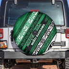 Aotearoa Ngati Raukawa Spare Tire Cover New Zealand Maori Tribal Fern Pattern