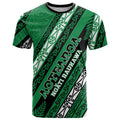 Personalised Aotearoa Ngati Raukawa T Shirt New Zealand Maori Tribal Fern Pattern