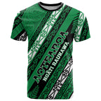 Personalised Aotearoa Ngati Raukawa T Shirt New Zealand Maori Tribal Fern Pattern