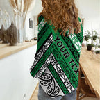 Personalised Aotearoa Ngati Raukawa Women Casual Shirt New Zealand Maori Tribal Fern Pattern