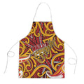 Aotearoa Waikato Tainui Apron Maori Tribal Pattern Koru Motif