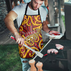Aotearoa Waikato Tainui Apron Maori Tribal Pattern Koru Motif