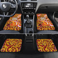 Custom Aotearoa Waikato Tainui Car Mats Maori Tribal Pattern Koru Motif