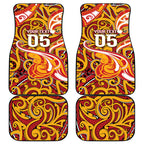 Custom Aotearoa Waikato Tainui Car Mats Maori Tribal Pattern Koru Motif