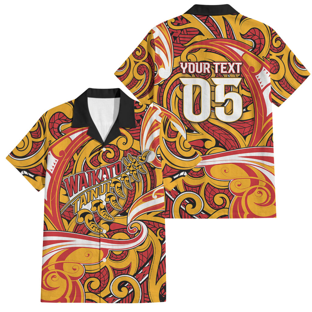 Custom Aotearoa Waikato Tainui Family Matching Long Sleeve Bodycon Dress and Hawaiian Shirt Maori Tribal Pattern Koru Motif