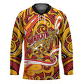 Custom Aotearoa Waikato Tainui Hockey Jersey Maori Tribal Pattern Koru Motif