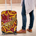 Aotearoa Waikato Tainui Luggage Cover Maori Tribal Pattern Koru Motif