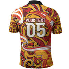 Custom Aotearoa Waikato Tainui Polo Shirt Maori Tribal Pattern Koru Motif