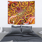 Aotearoa Waikato Tainui Tapestry Maori Tribal Pattern Koru Motif