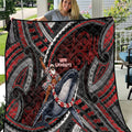 Aotearoa Christmas Quilt Santa Riding Humpback Whale Maori Koru