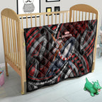 Aotearoa Christmas Quilt Santa Riding Humpback Whale Maori Koru
