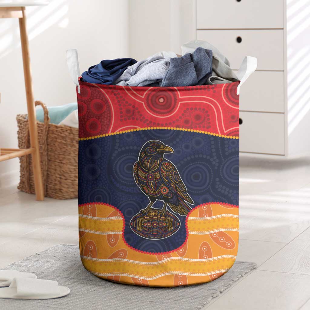 Adelaide Football Club Laundry Basket Crow Spirit Animal