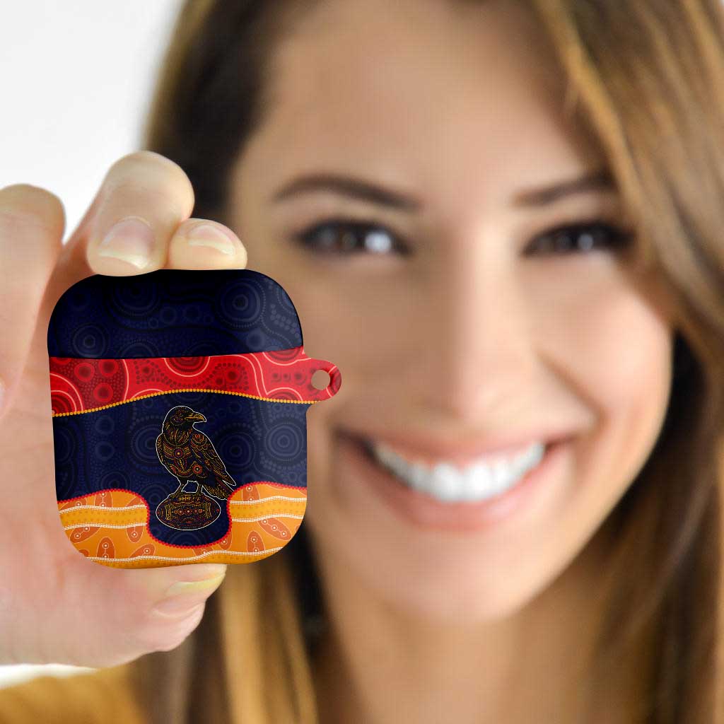 Adelaide Football Club AirPods Case Crow Spirit Animal