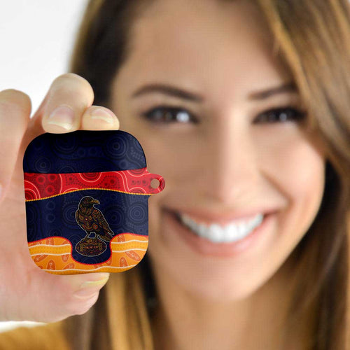 Adelaide Football Club AirPods Case Crow Spirit Animal