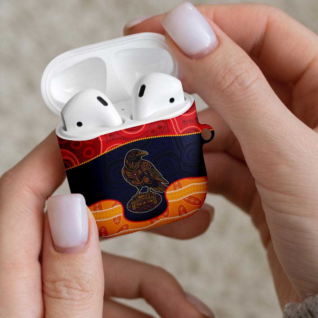Adelaide Football Club AirPods Case Crow Spirit Animal