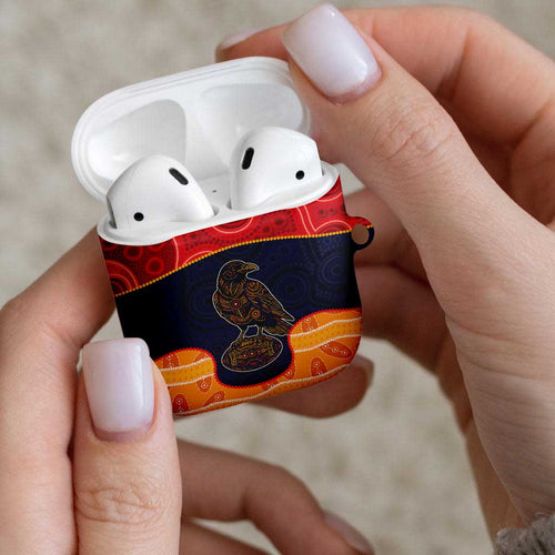 Adelaide Football Club AirPods Case Crow Spirit Animal
