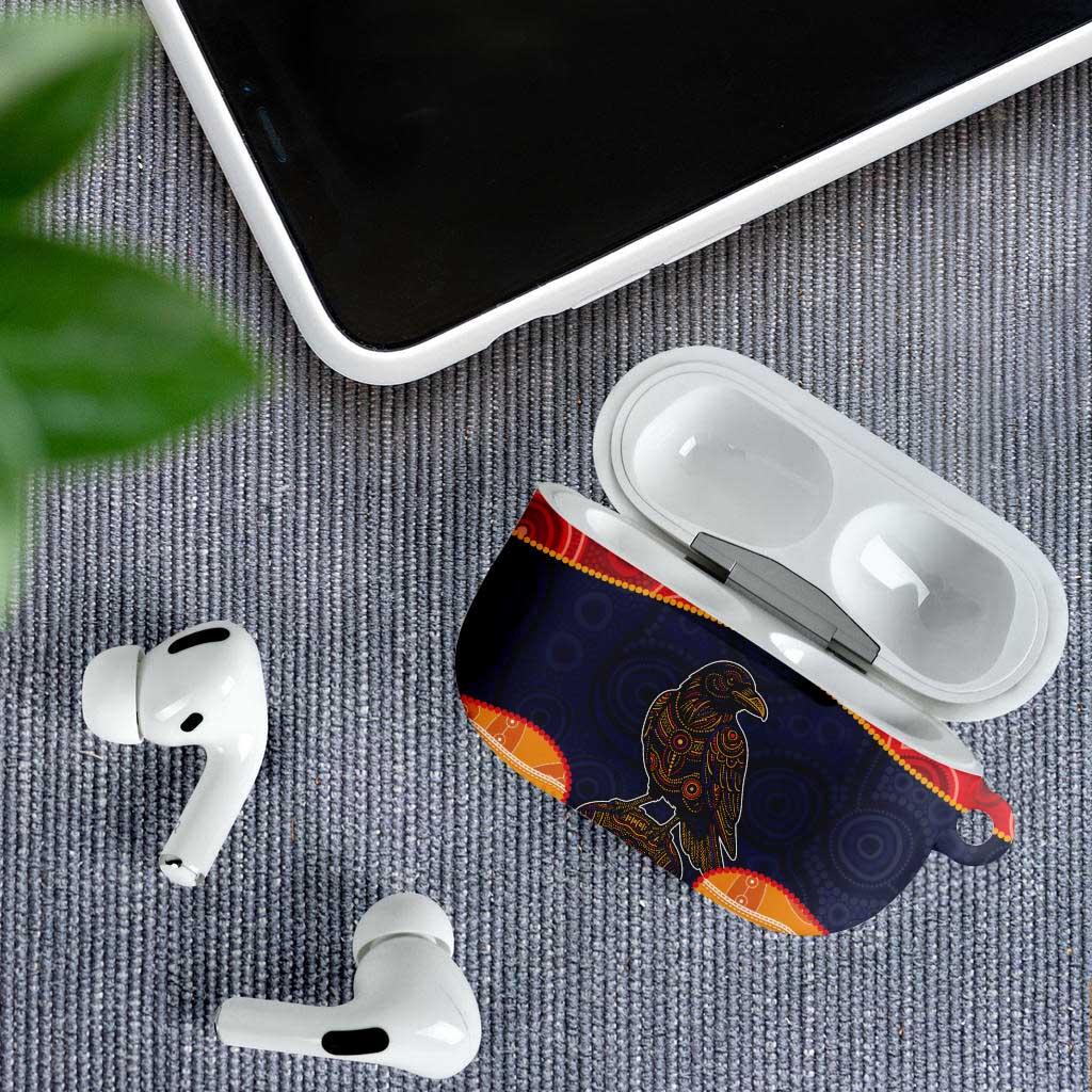 Adelaide Football Club AirPods Case Crow Spirit Animal