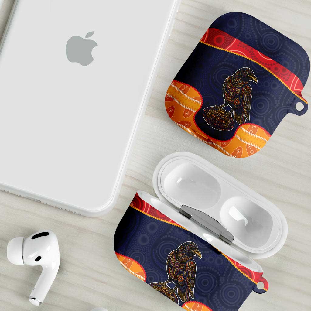 Adelaide Football Club AirPods Case Crow Spirit Animal