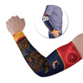 Custom Adelaide Football Club Arm Sleeves Crow Spirit Animal
